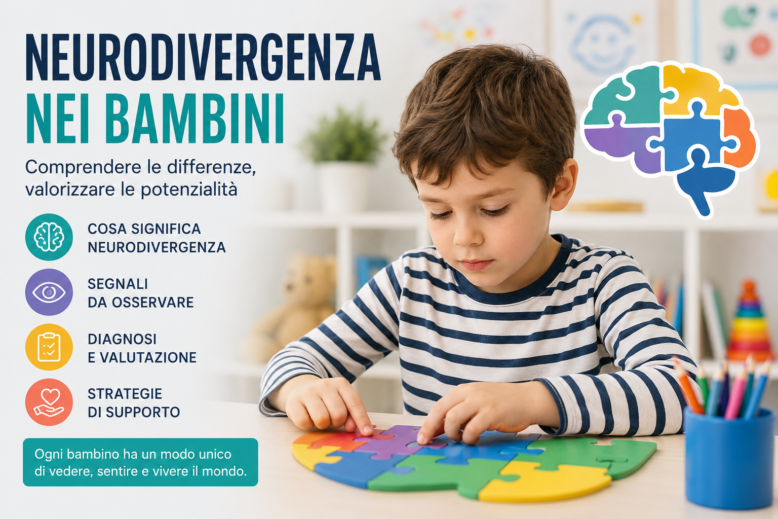 Neurodivergenza nei bambino