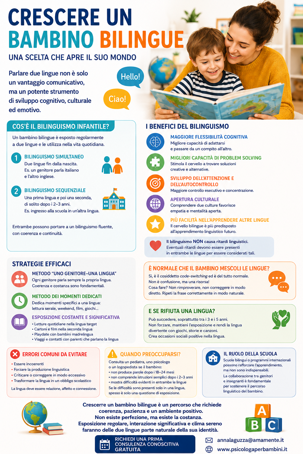 Come crescere un bambino bilingue