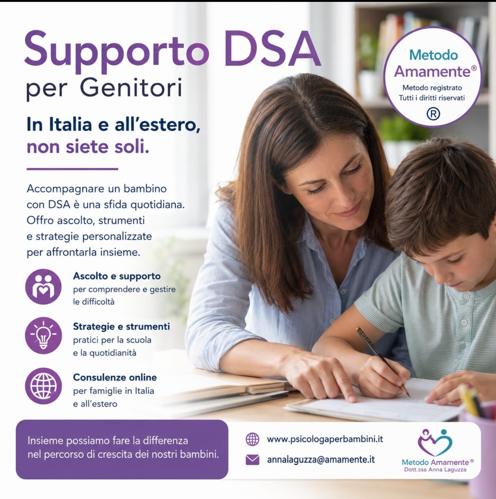 Supporto e consulenza dsa online