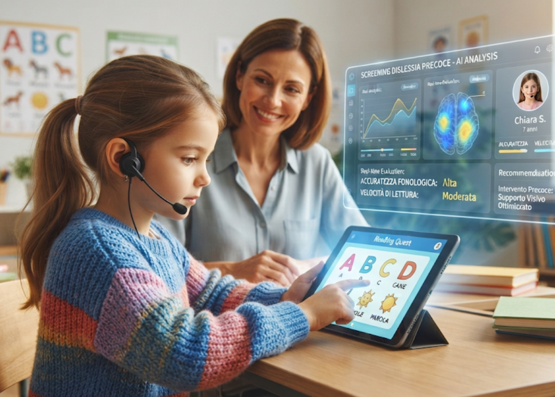 Intelligenza artificiale e diagnosi precoce della dislessia