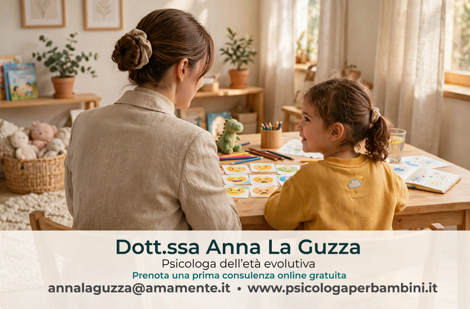 Psicologa Età Evolutiva Genova Online | Dott.ssa Anna La Guzza